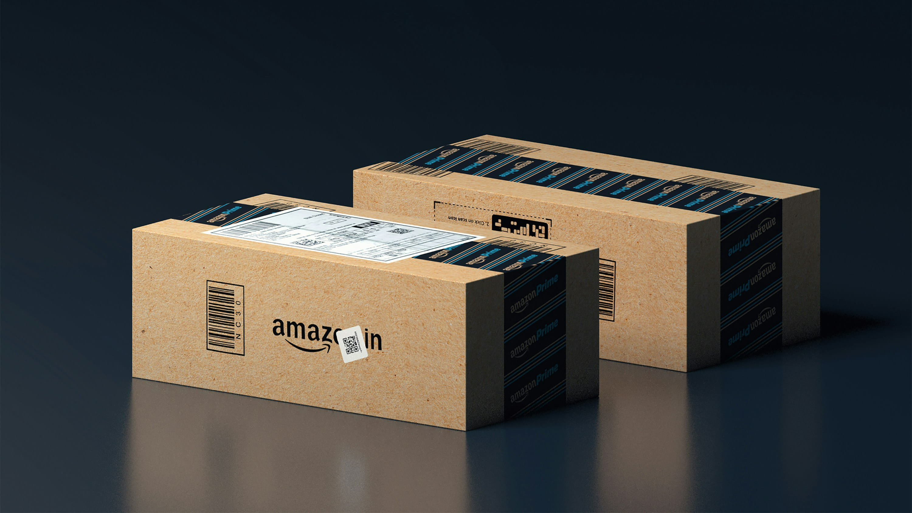 Amazon's package boxes